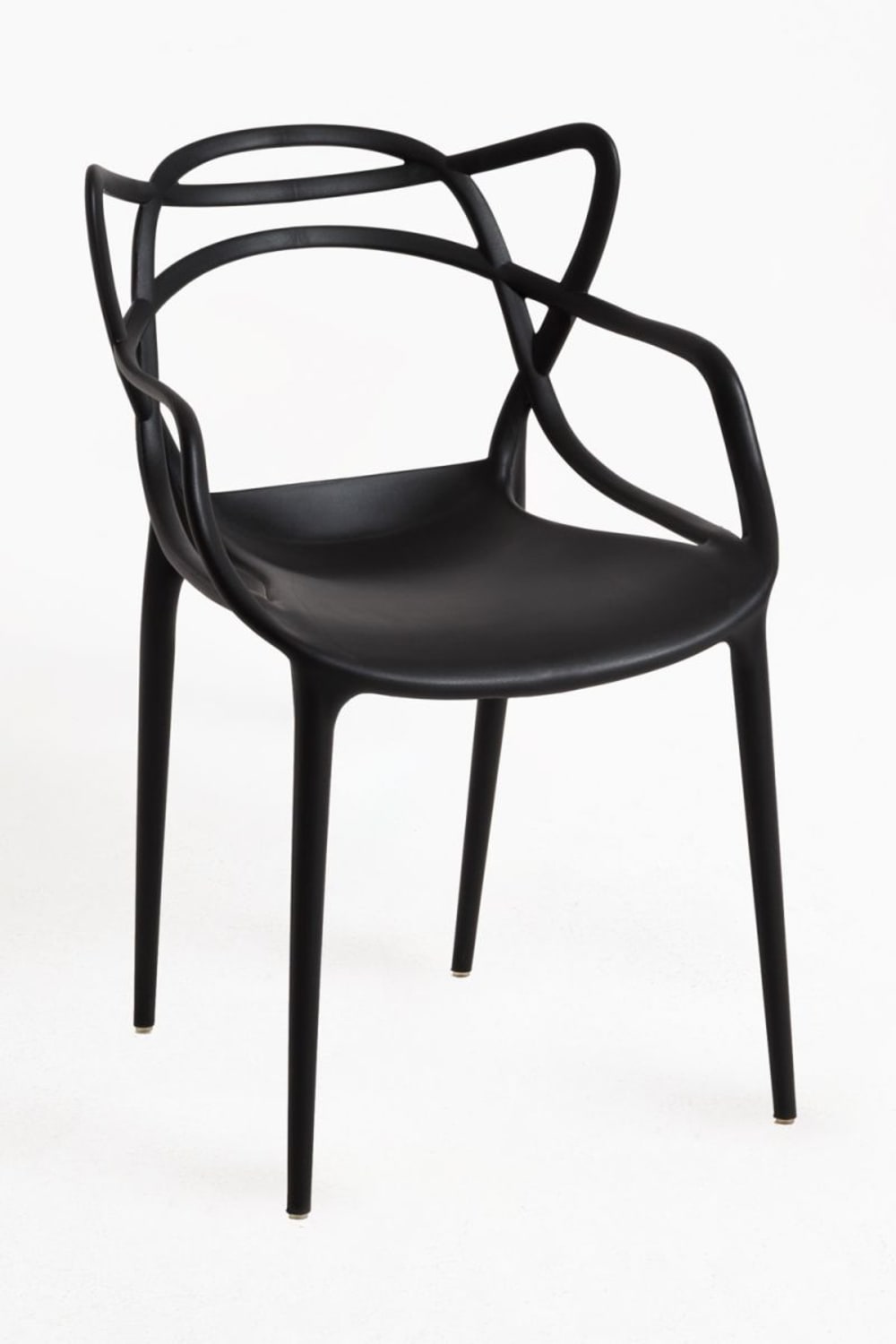 Pack 4 sillas color negro en polipropileno - Maisons du Monde