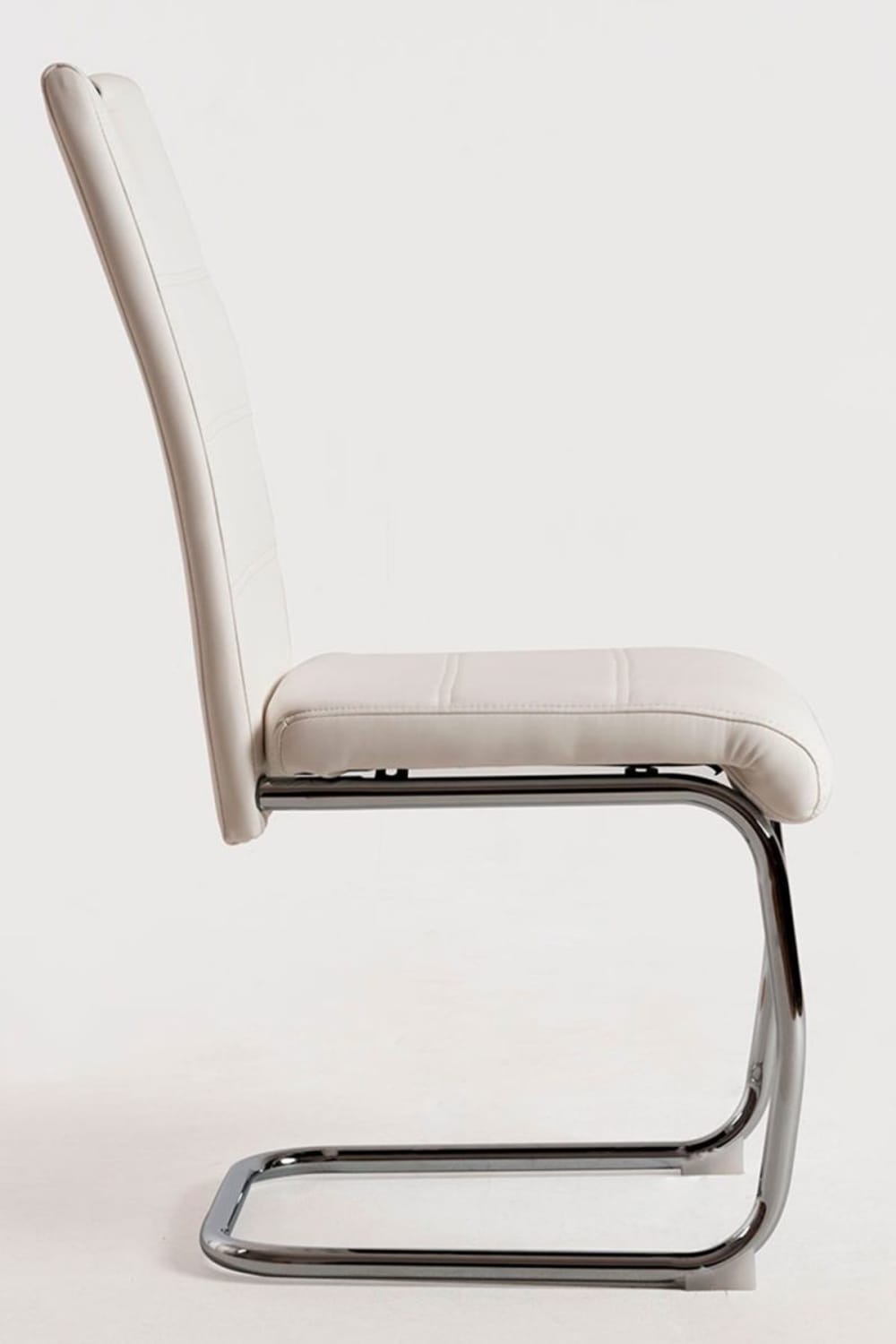 Pack 4 sillas color blanco en tela - Maisons du Monde