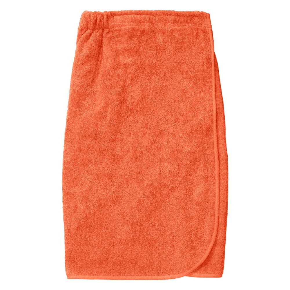 Sensei Maison Bade-Pareo Koralle Einheitsgröße orange Öko-Tex Zertifikat Baumwolle