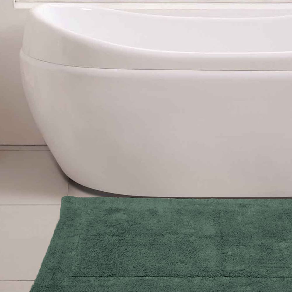 Tapis doux & épais de bain ou d'intérieur eucalyptus 70x120 cm — vue 4