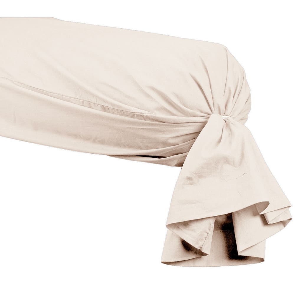 Taie de traversin en percale Petale 45x185 cm