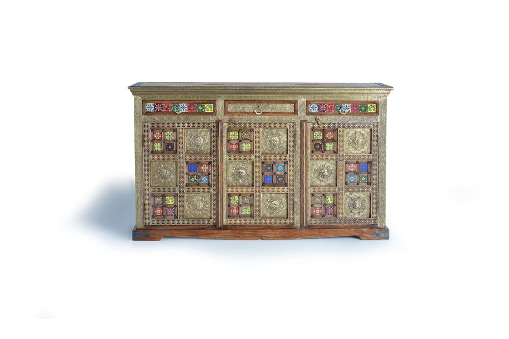 Buffet en bois d'acacia