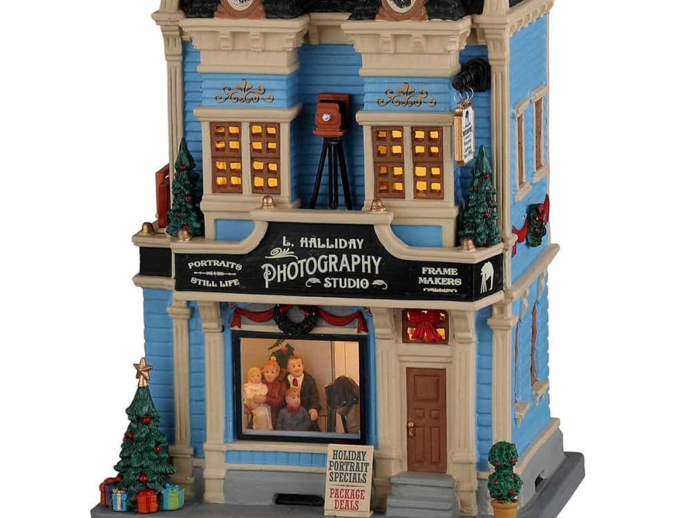 Village de noël le studio de photo - Maisons du Monde