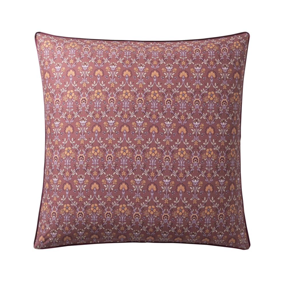 Taie d'oreiller en percale de coton violet 65x65