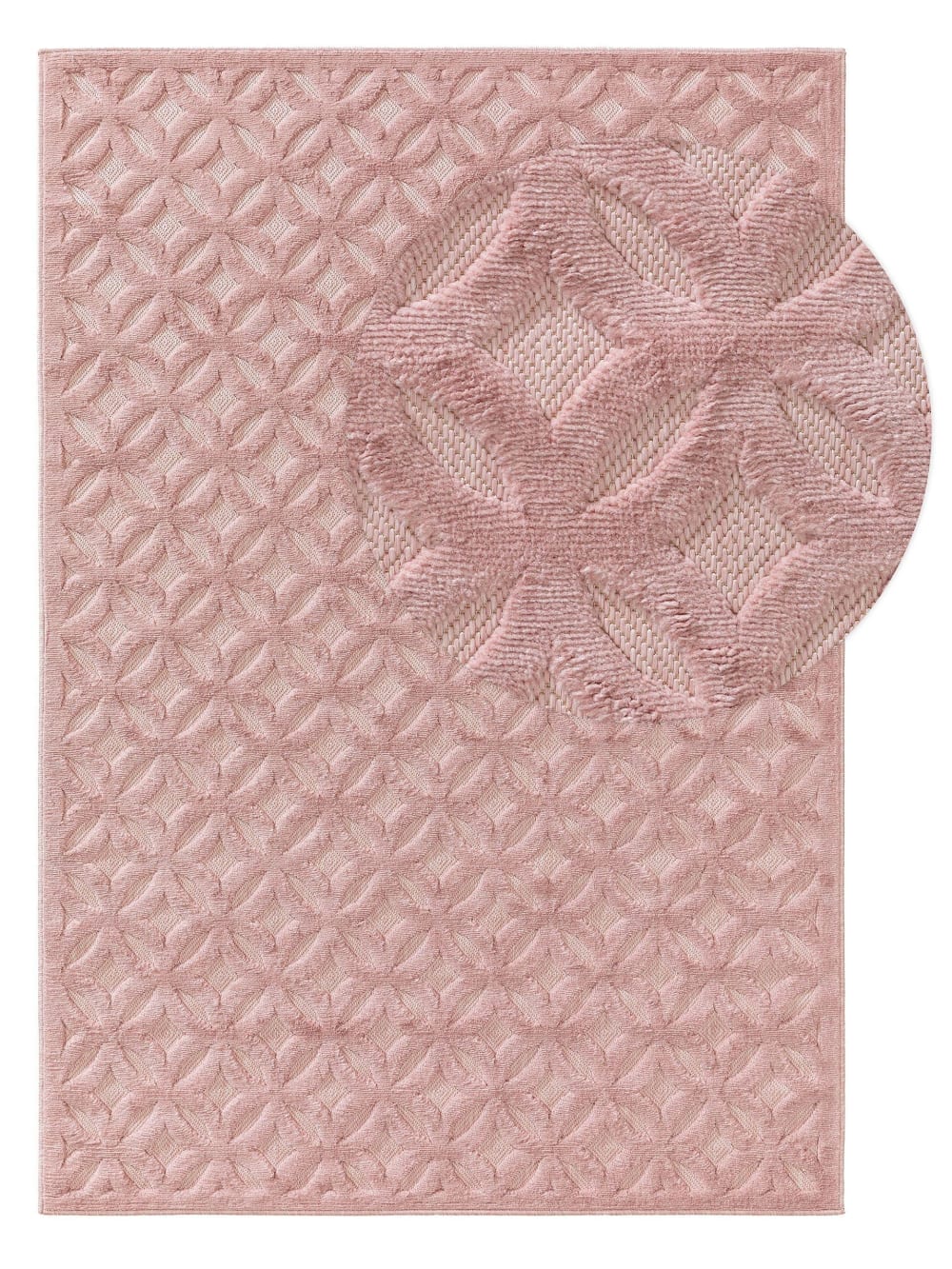 Tapis d'extérieur & - rose
