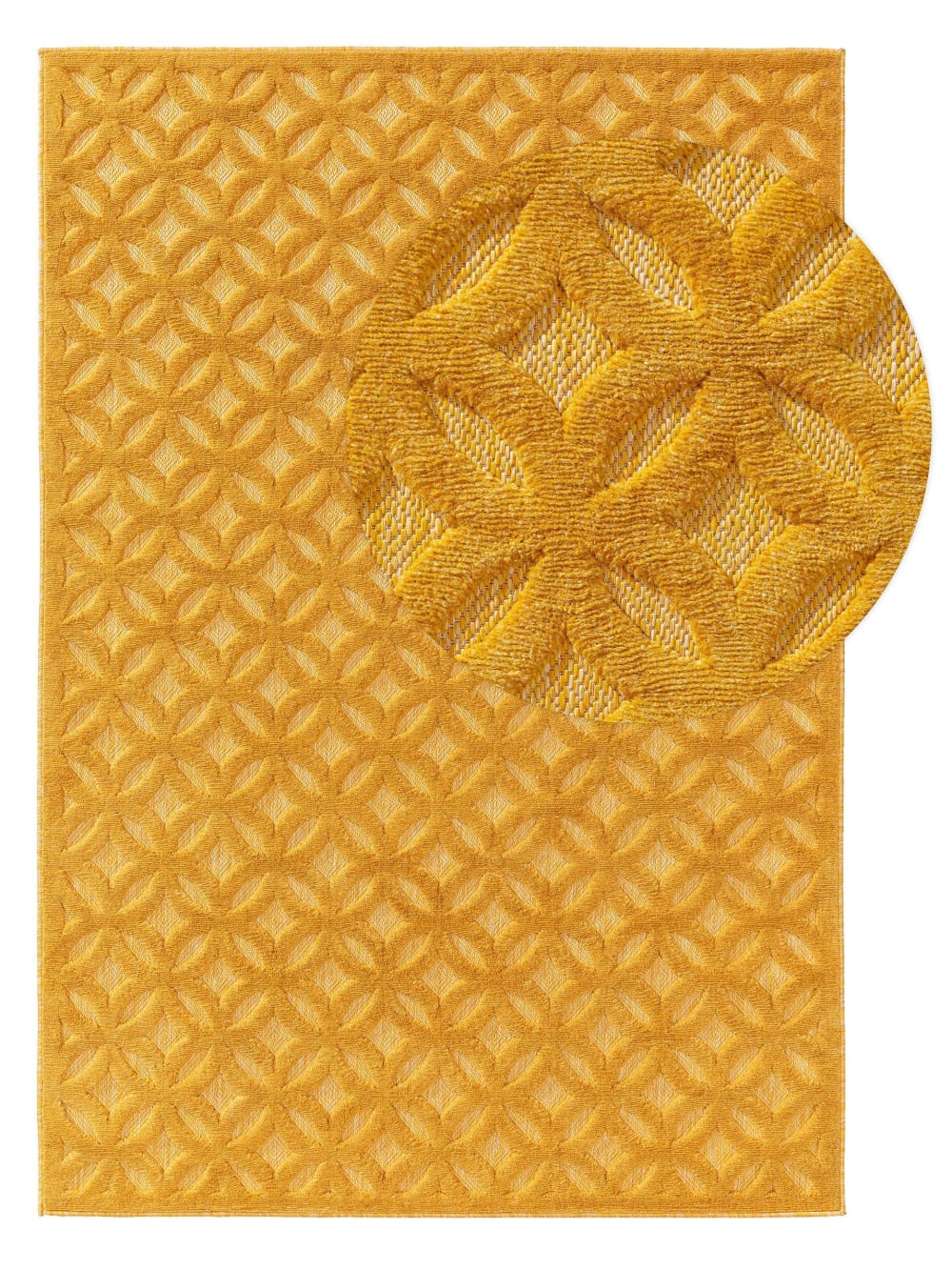 Alfombra de exterior & interior amarillo 240x340