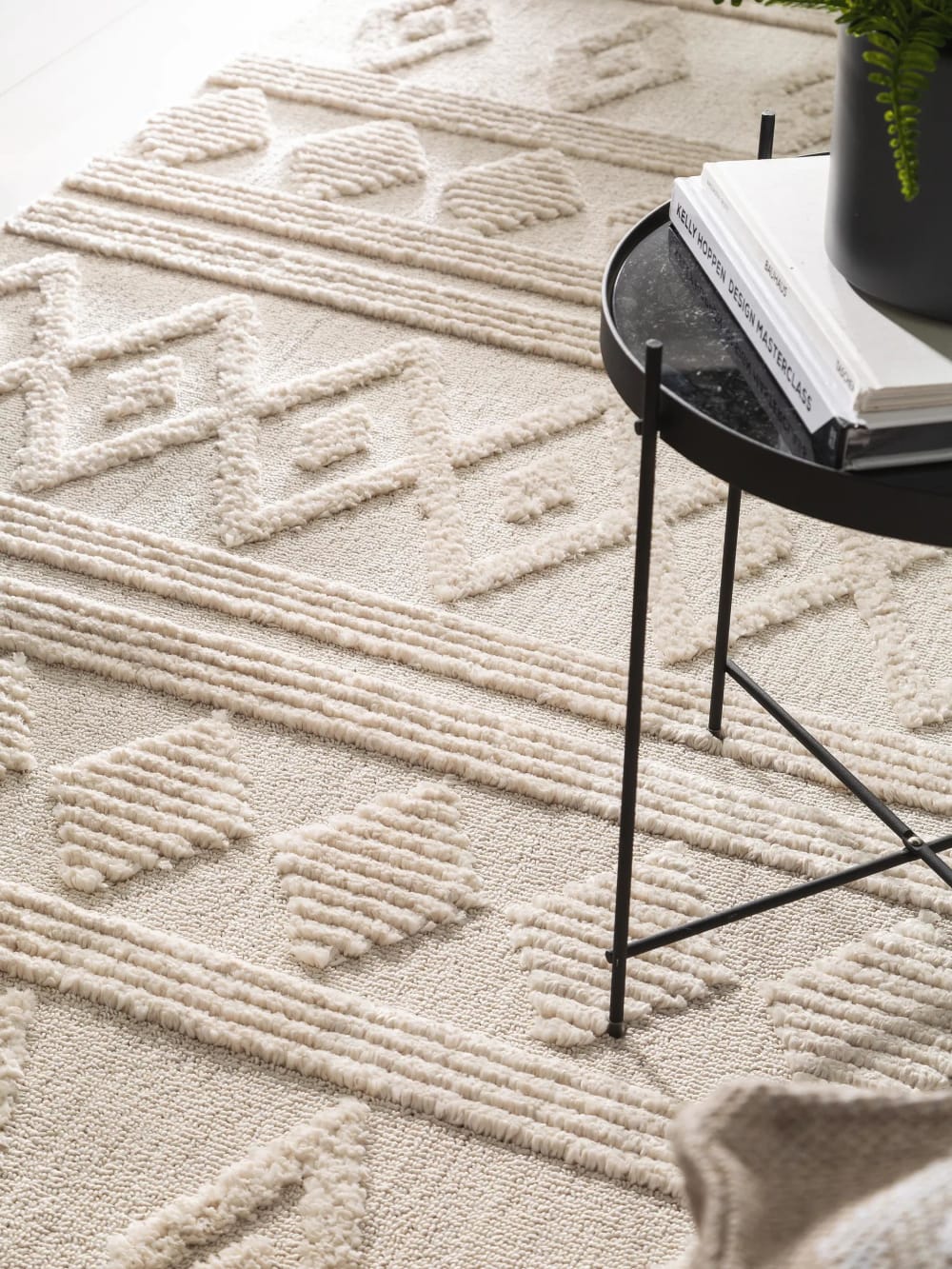 Tapis crème/beige 120x180 — vue 4