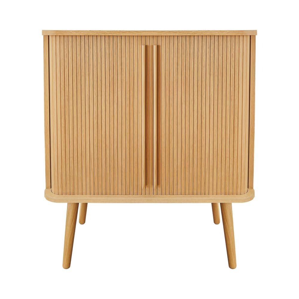 Buffet haut en bois H95cm - Bois clair