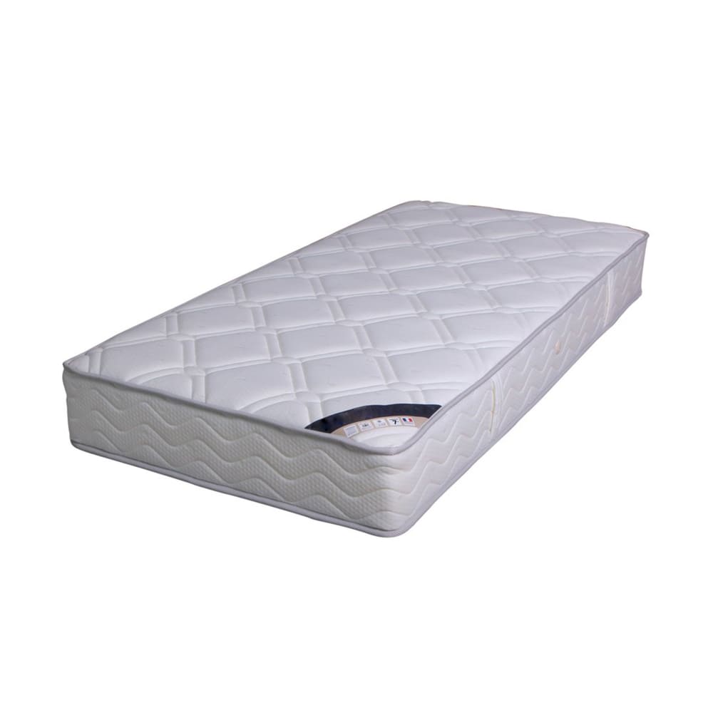 Matelas ressorts cylindriques - grand confort luxe ferme 90x190cm