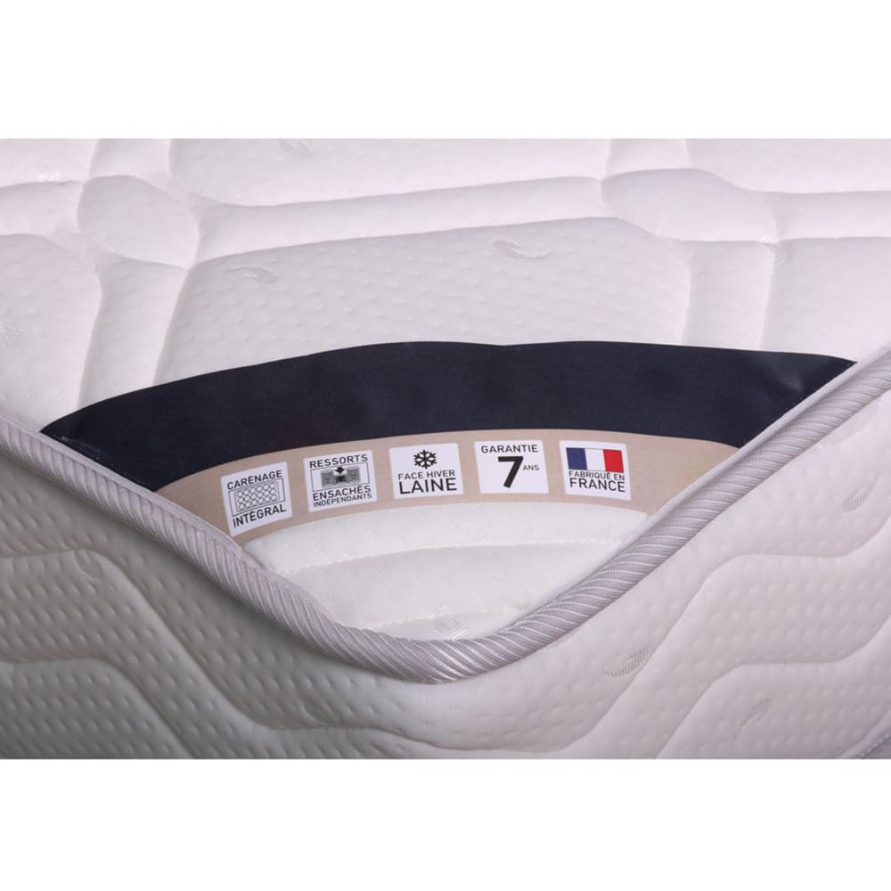 Matelas ressorts ensachés - grand confort ferme 80x190cm