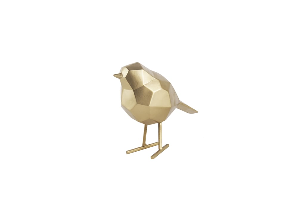 Statue décorative Petit Oiseau Origamie en polyrésine - Hauteur 17 cm Statue décorative Petit Oiseau Origamie en polyrésine - Hauteur 17 cm