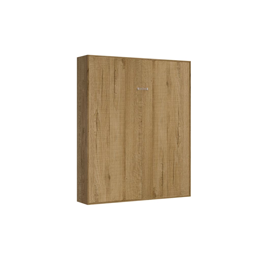 Itamoby Cama doble plegable vertical kentaro roble nature style contemporain Marron Panneau De Particules