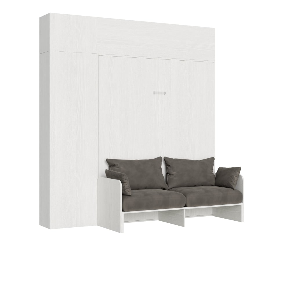 Itamoby sofá cama kentaro doble blanco fresno con columna alessia 20