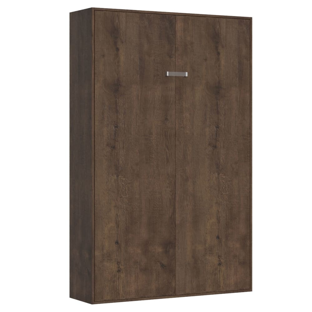 Lit escamotable vertical - noyer