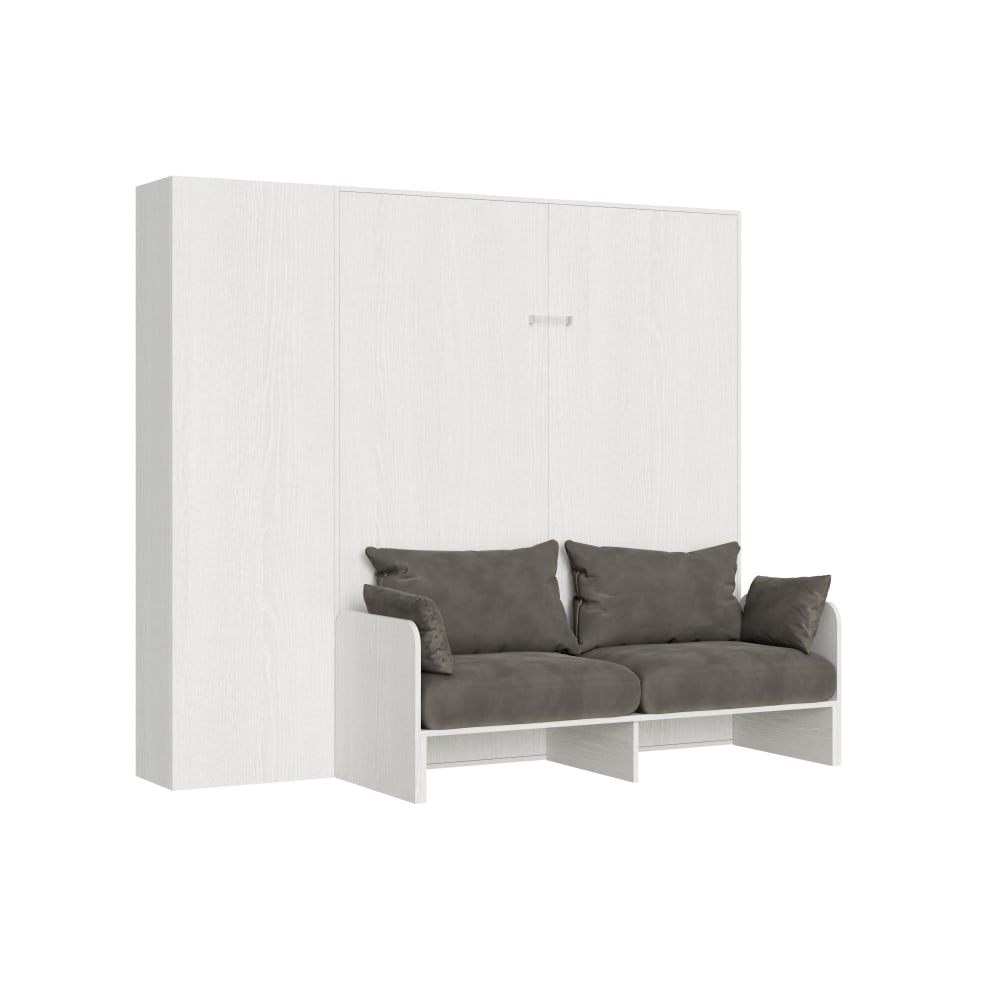 Itamoby sofá cama kentaro doble blanco fresno columna