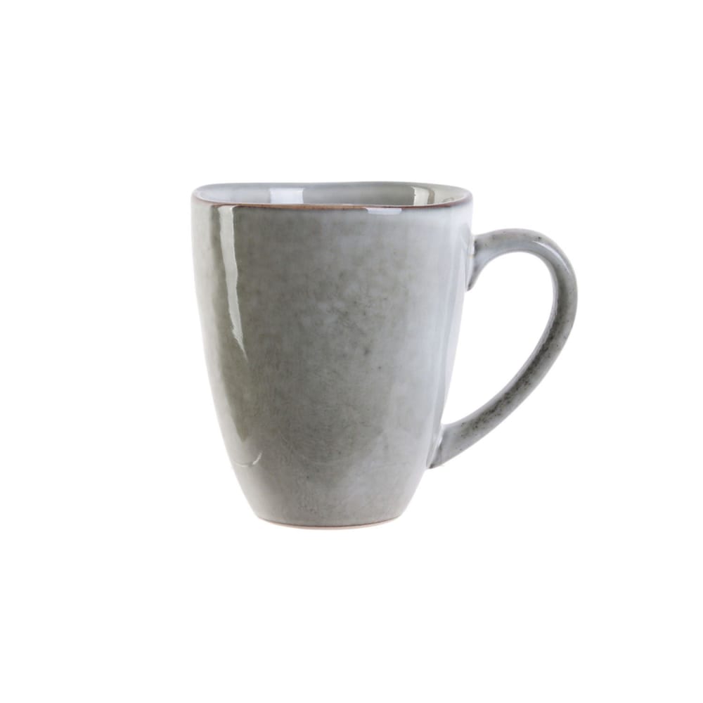 Mug en céramique gris au design minéral 300 ml