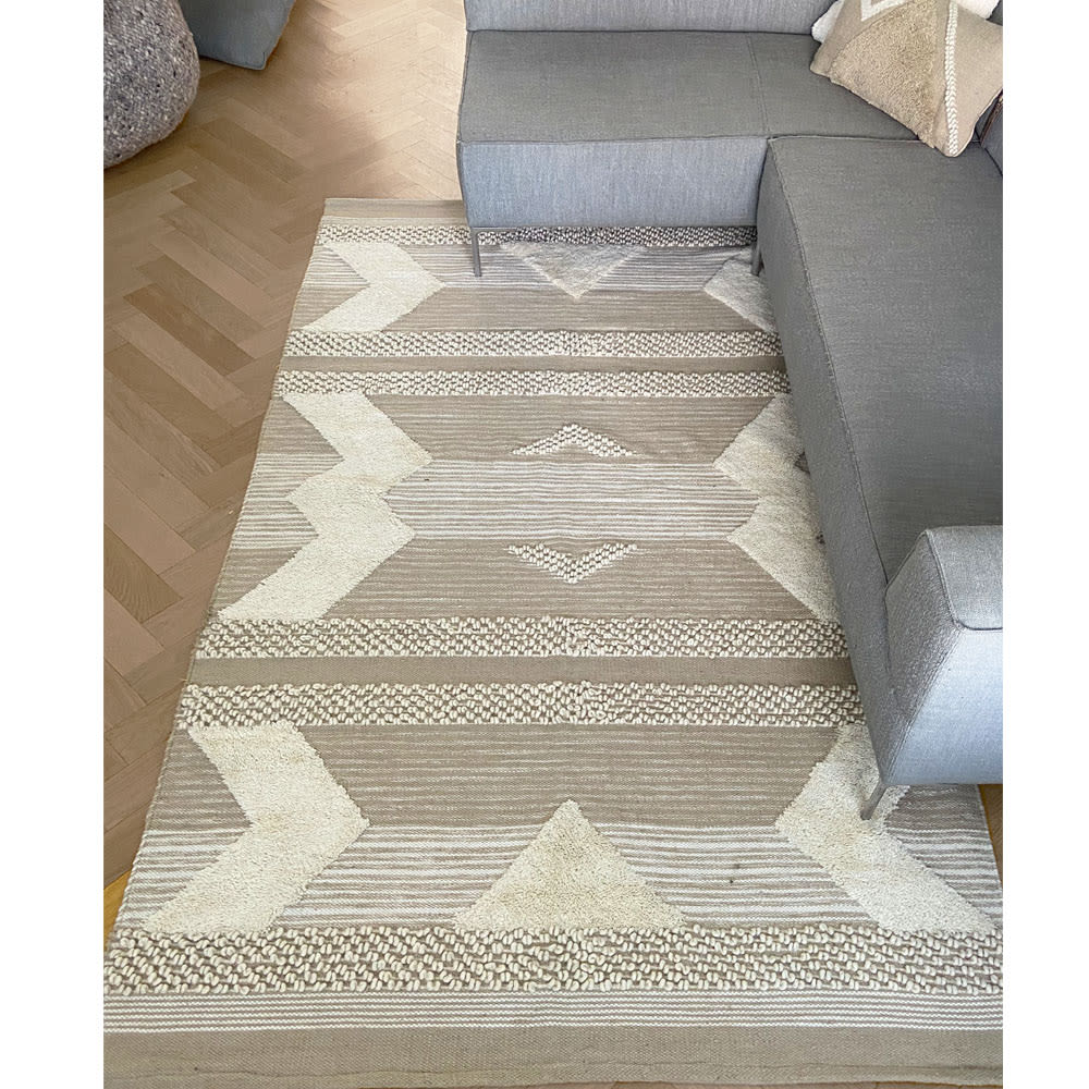 Tapis en laine Miracle blanc ivoire 160x260 — vue 4