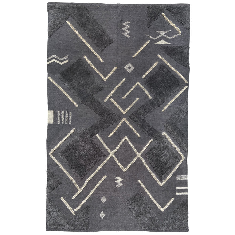 Tapis en laine Miracle gris confortable 160x260