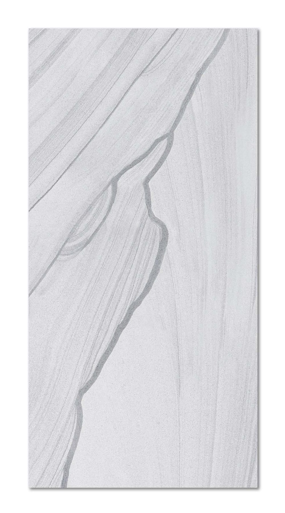 Tapis vinyle marbre gris 80x300cm