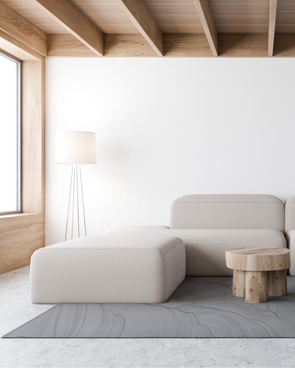 Tapis vinyle marbre gris 300x200cm