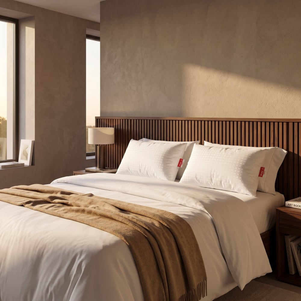 Almohada fibra 40x70 cambiar postura firmeza media - Maisons du Monde