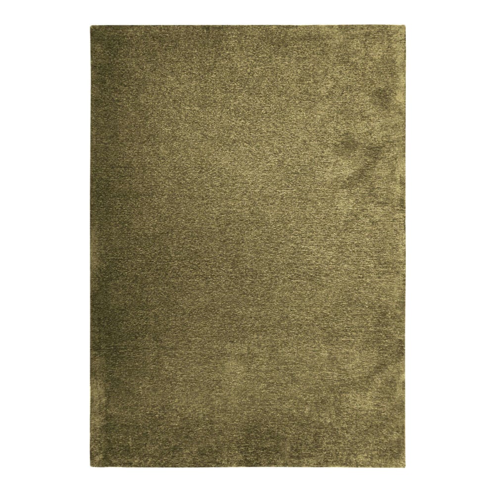 Tapis lumineux vert rouillé 120x170