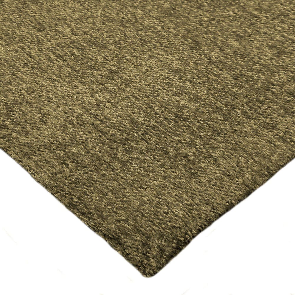 Tapis lumineux vert rouillé 120x170 — vue 4