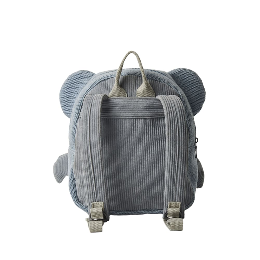 Mochila Rino de algodón 100% azul 26X8X22cm - Maisons du Monde