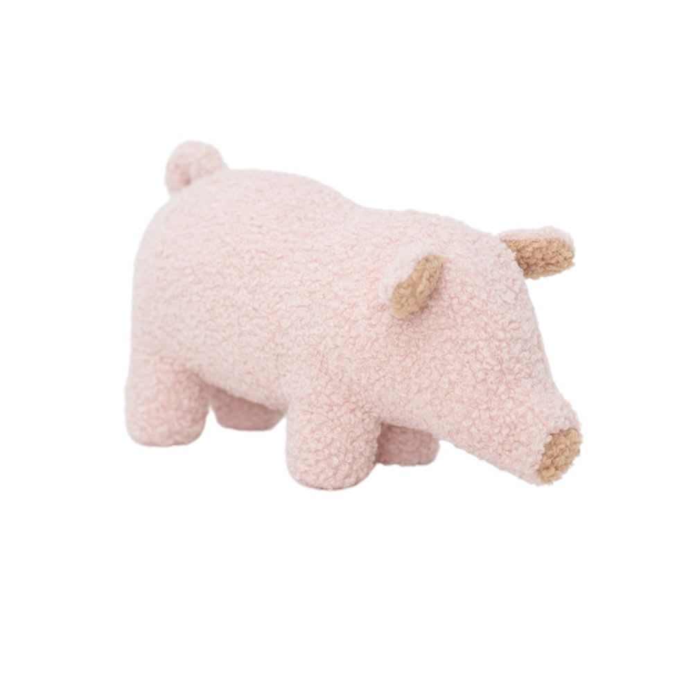 Crochetts Peluche bébé cochon 100% coton hipoallergenic rose Rose Pes - Polyester - 13x30x8cm