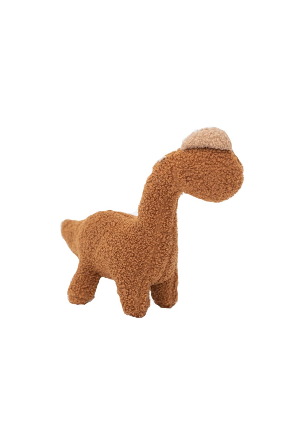 Crochetts Peluche bébé dinosaure 100% coton hipoallergenic marron Marron Coton - 13x35x8cm