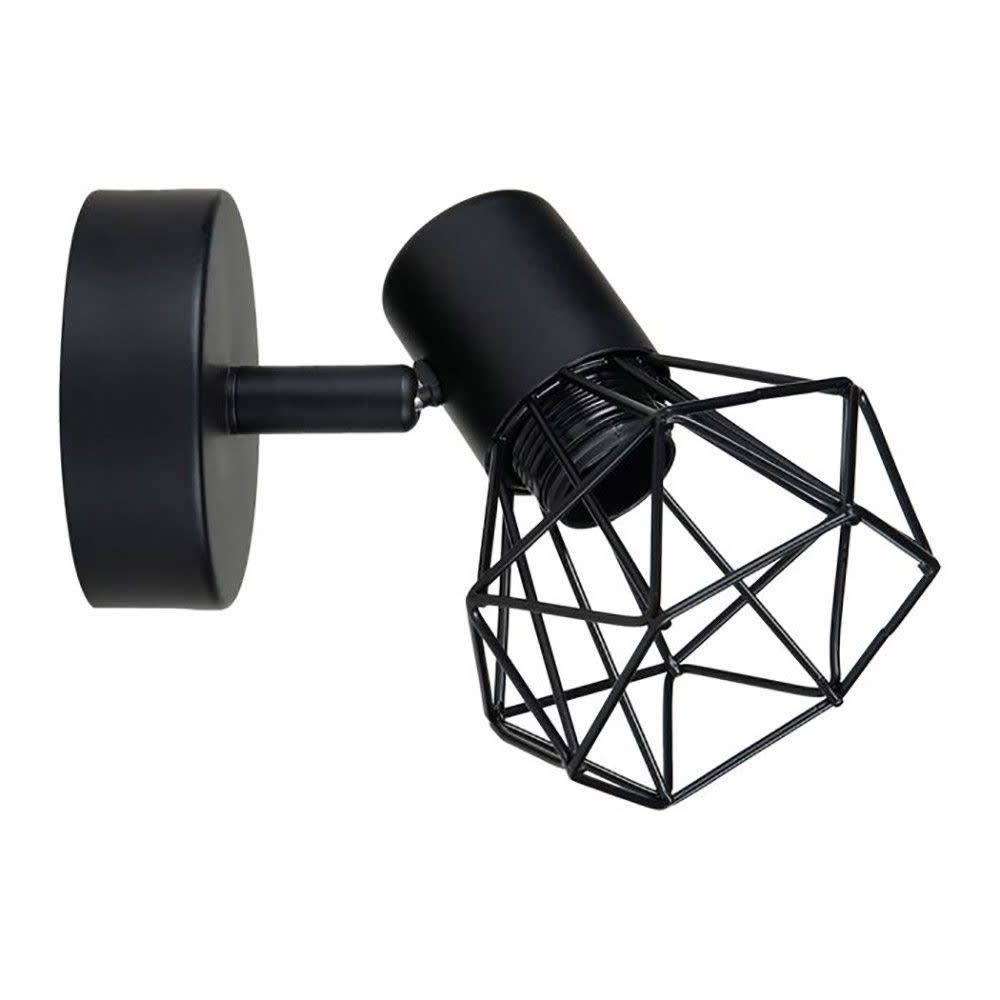 Applique spot orientable noir — Beyit