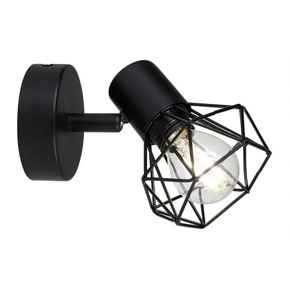 Applique spot orientable noir — vue 4