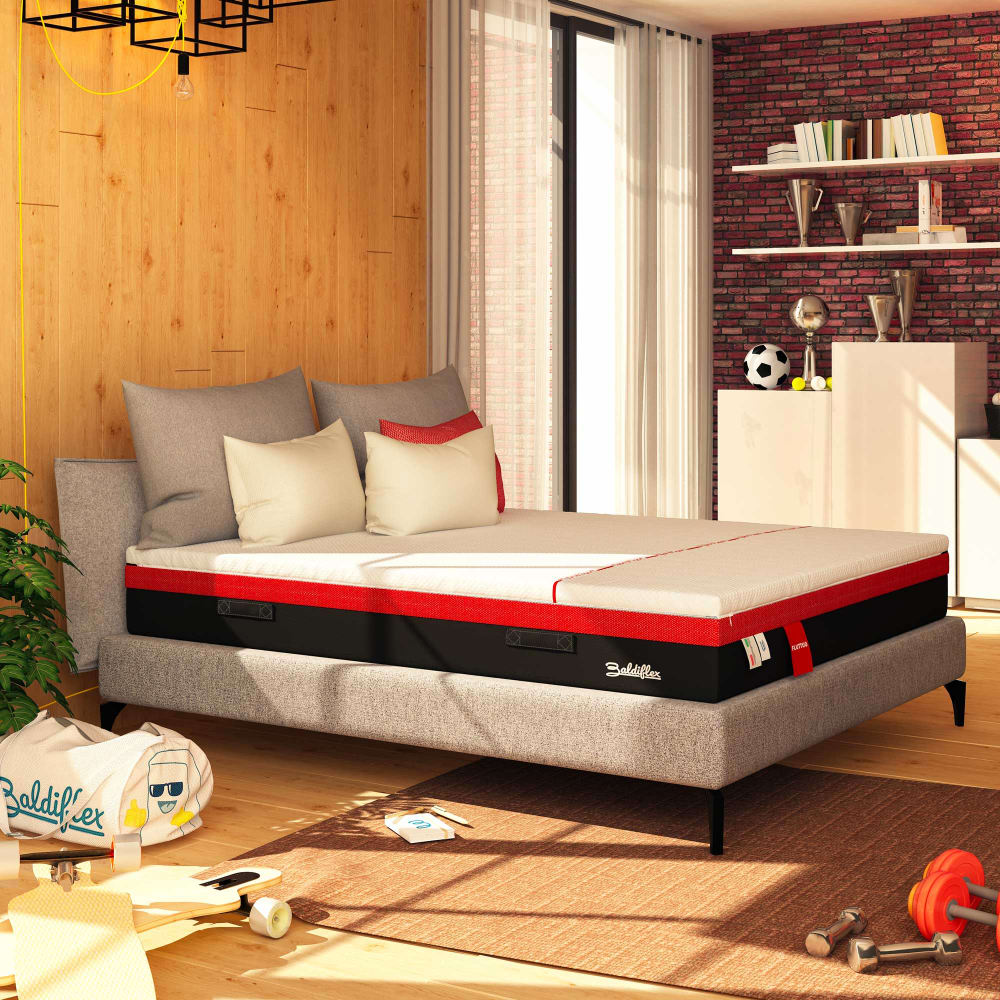 Materasso matrimoniale con micro molle 140x190 cm - Baldiflex
