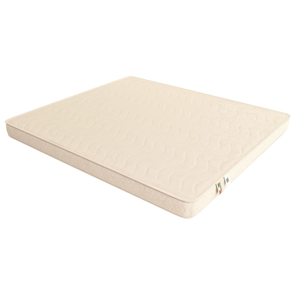 Materasso singolo in waterfoam 70x200 cm - Modello Contemporaneo - Bianco - Spugna