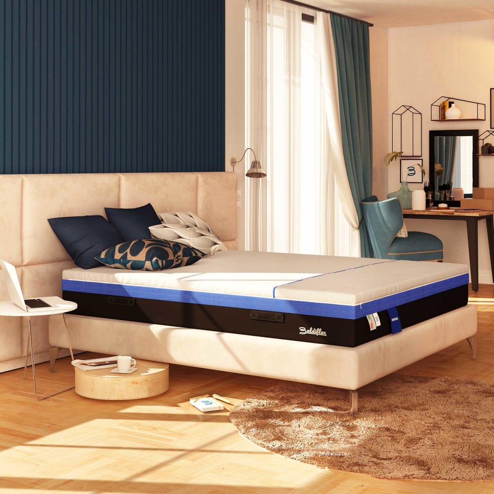 Materasso matrimoniale con 1600 molle 180x190 cm - Baldiflex