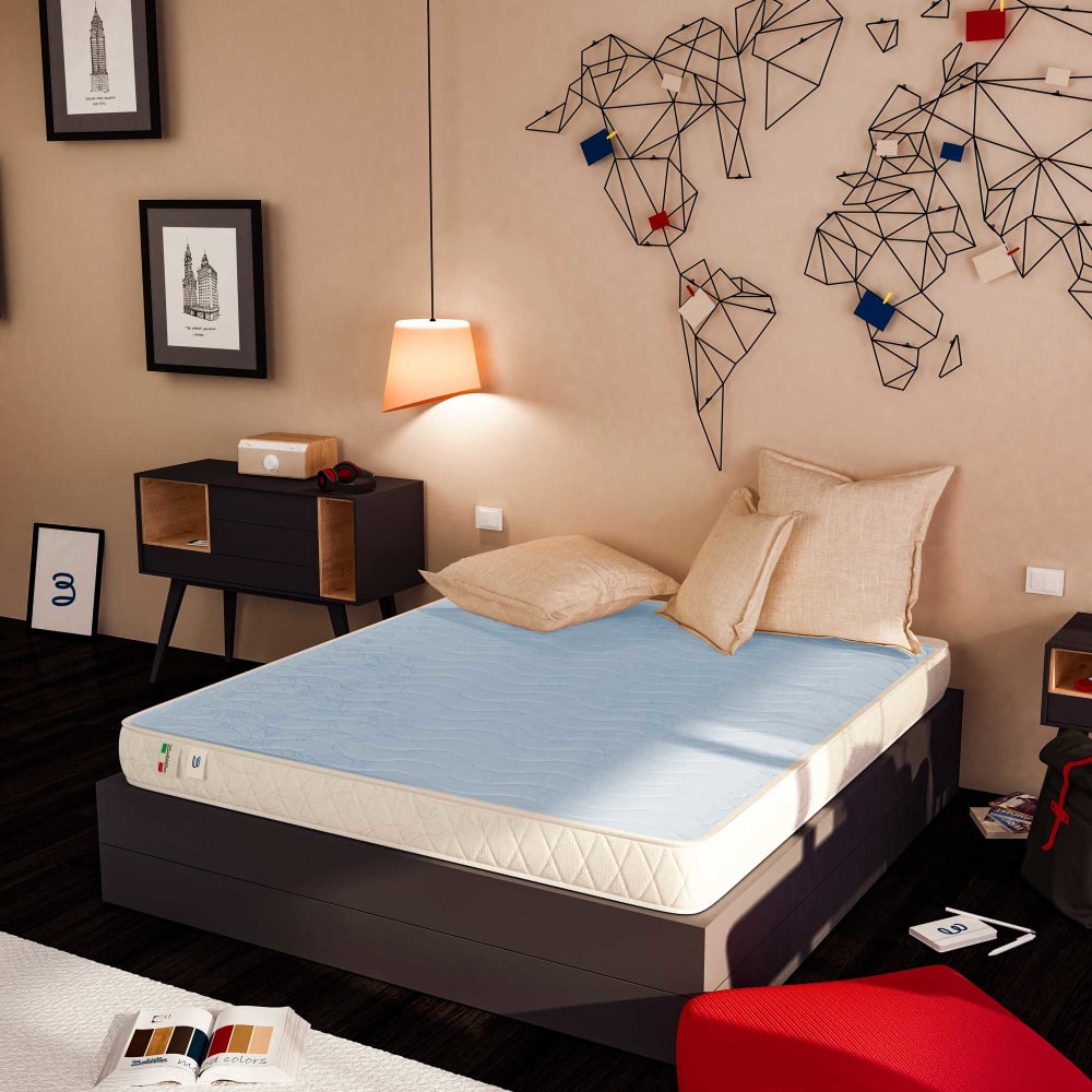 Materasso singolo in poliuretano 85x190 cm - Baldiflex