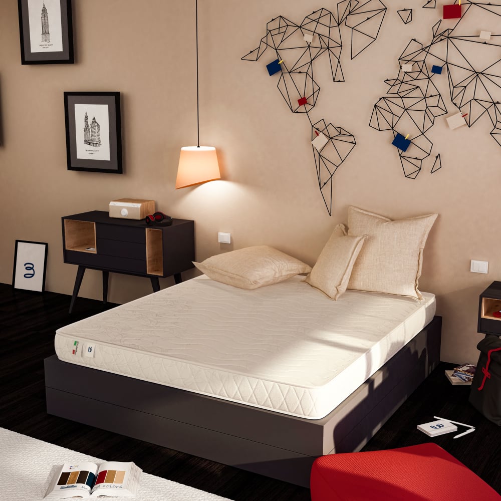 Materasso singolo in poliuretano 100x190 cm - Baldiflex