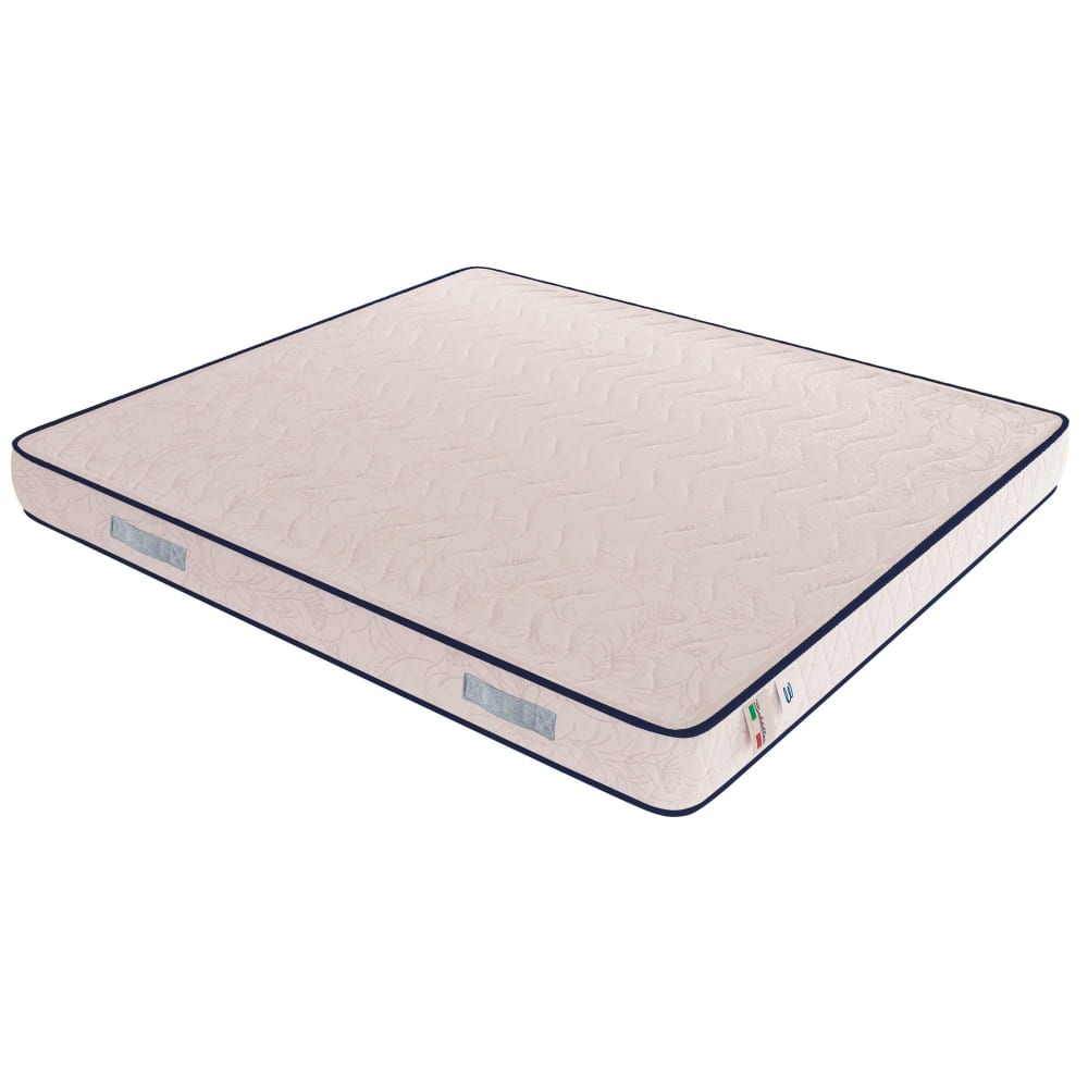 Materasso singolo in poliuretano 100x190 cm - Modello Contemporaneo - Bianco - Spugna