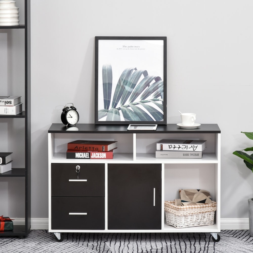 Mueble archivador 100x35x65 cm negro - Maisons du Monde