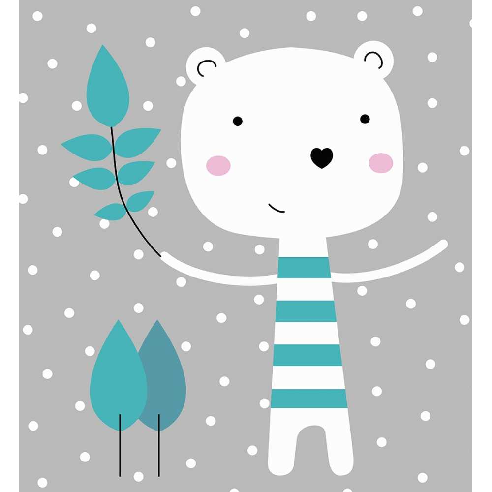 Juego de sabanas Infantil ALGODÓN gris Cama de 90 - Maisons du Monde