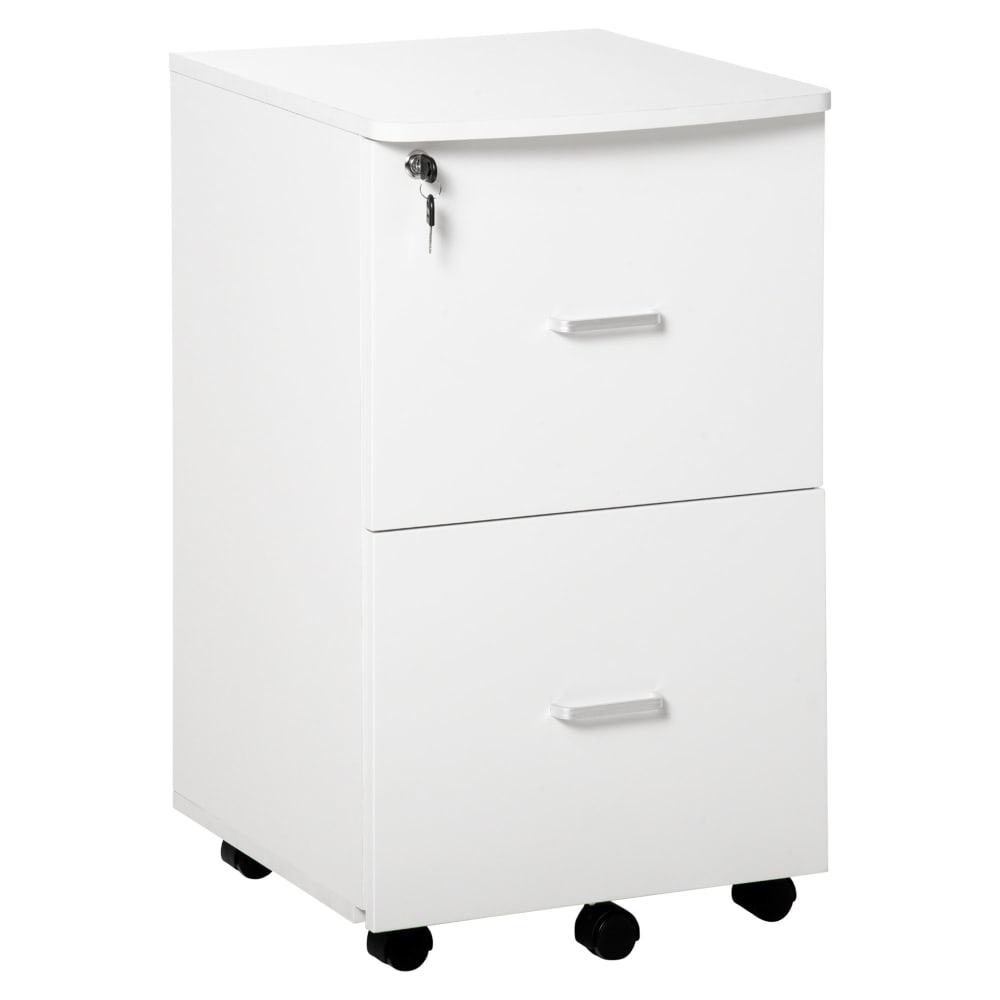 Cajonera de oficina 43x45x72 cm blanco