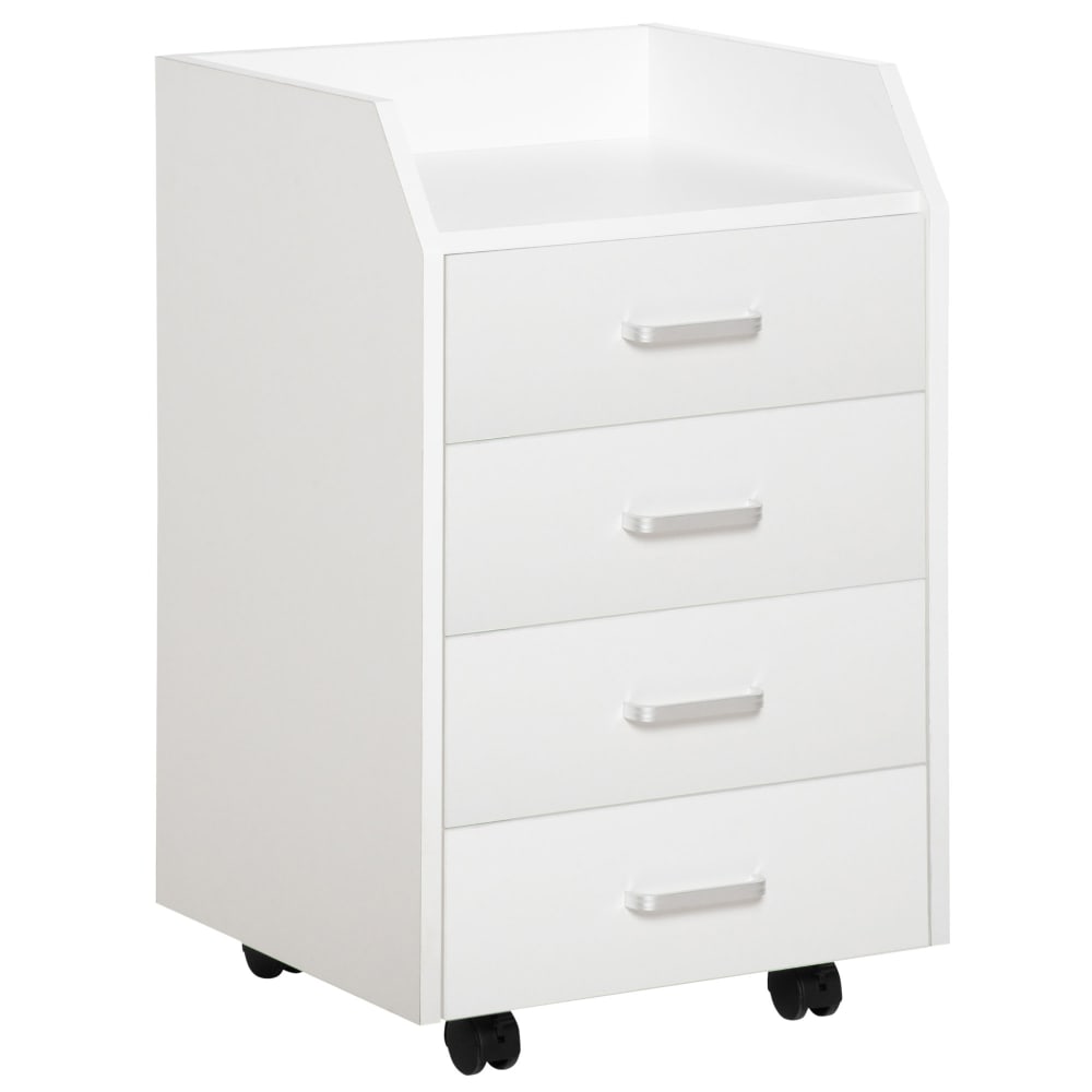 Cajonera de oficina 40x36x65 cm blanco