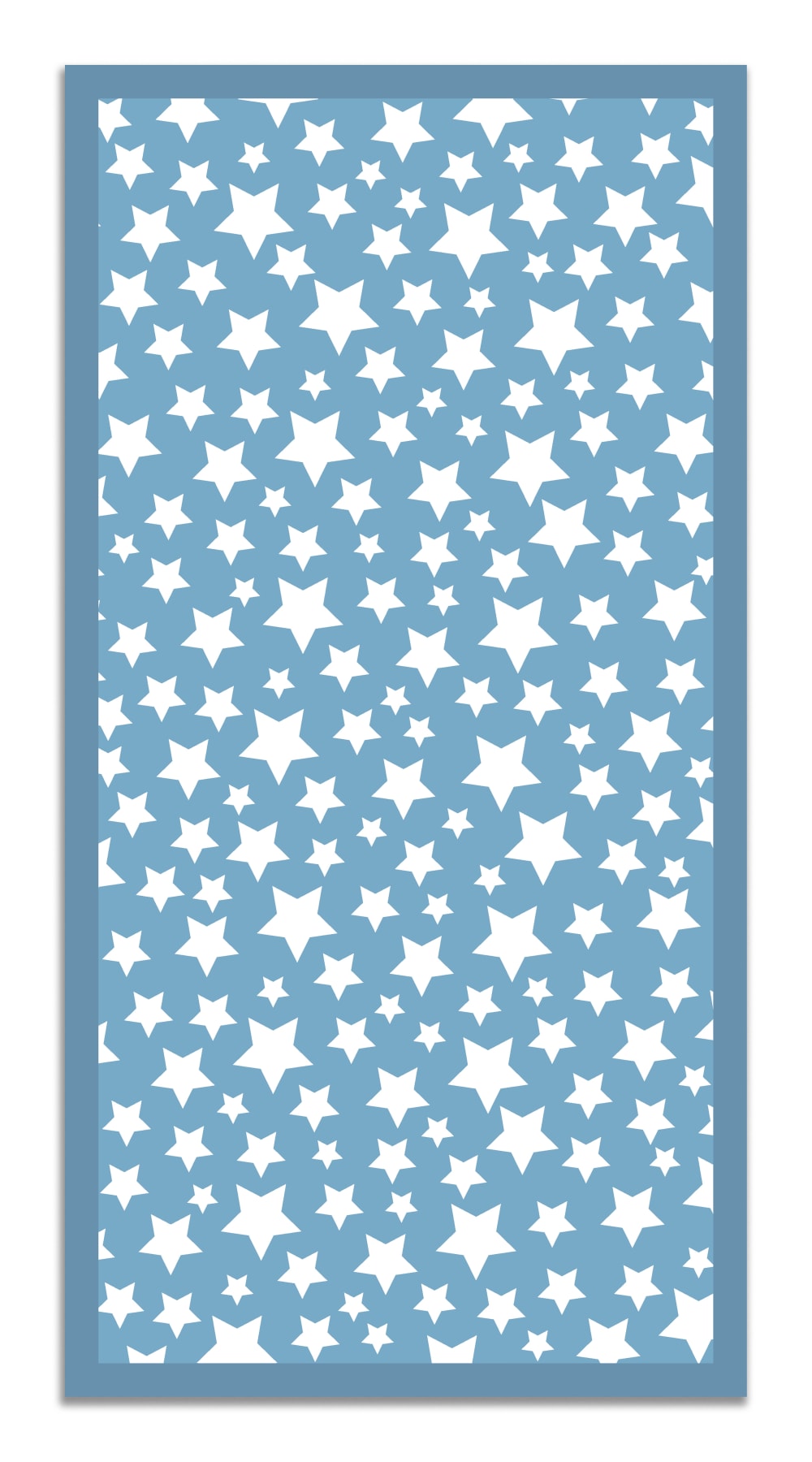 Tapis vinyle étoiles