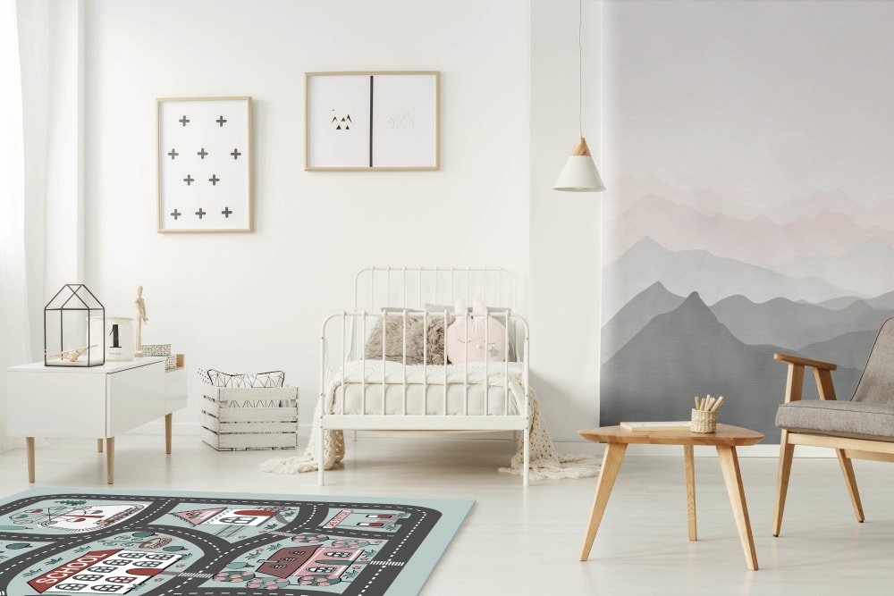 Tapis vinyle ville des enfants 120x160cm — vue 3