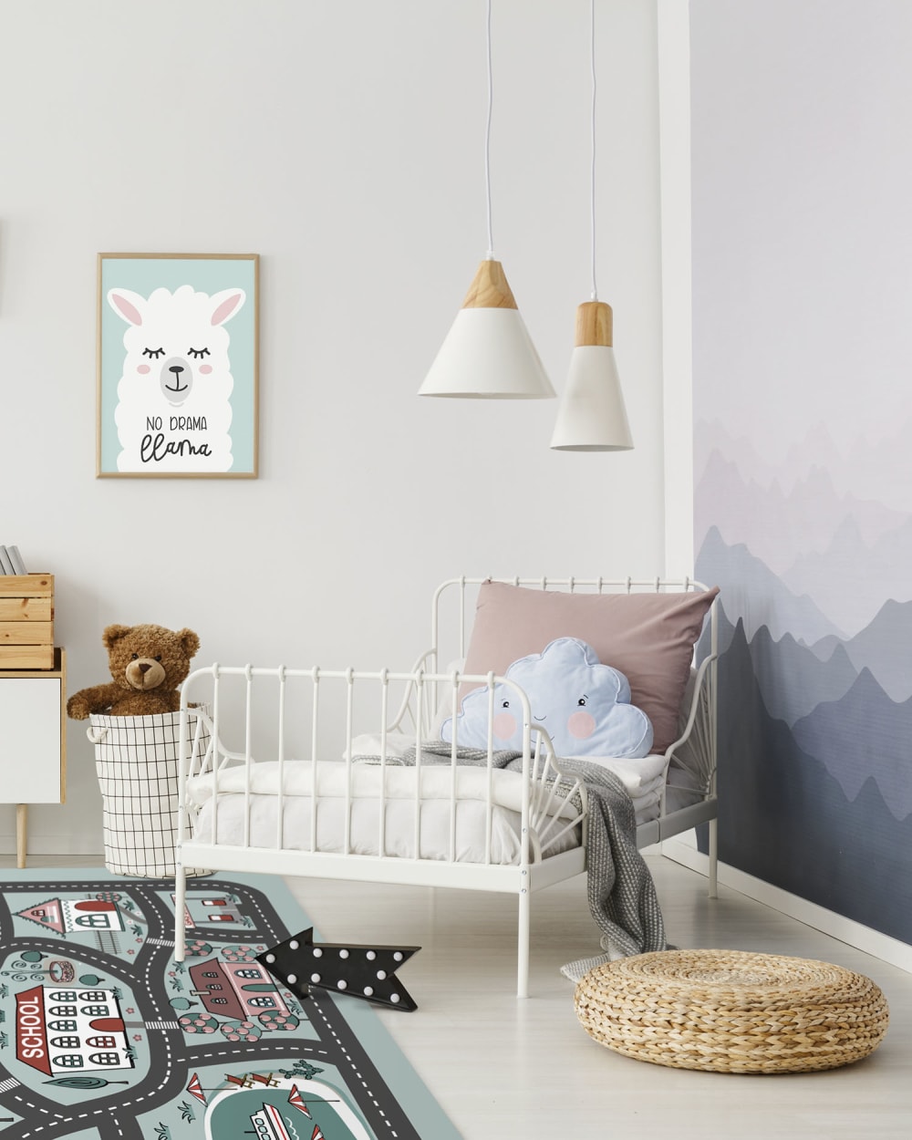 Tapis vinyle ville des enfants 120x170cm — vue 4