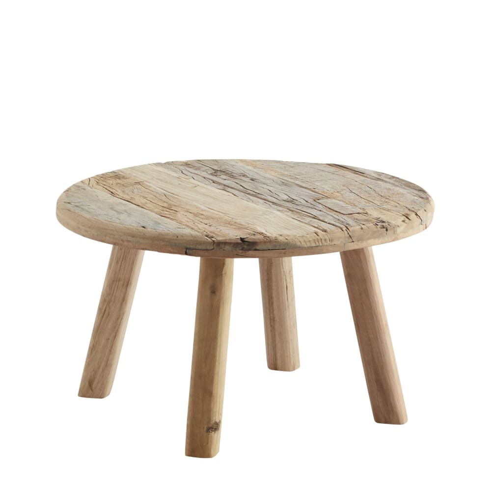 Table basse en bois marron