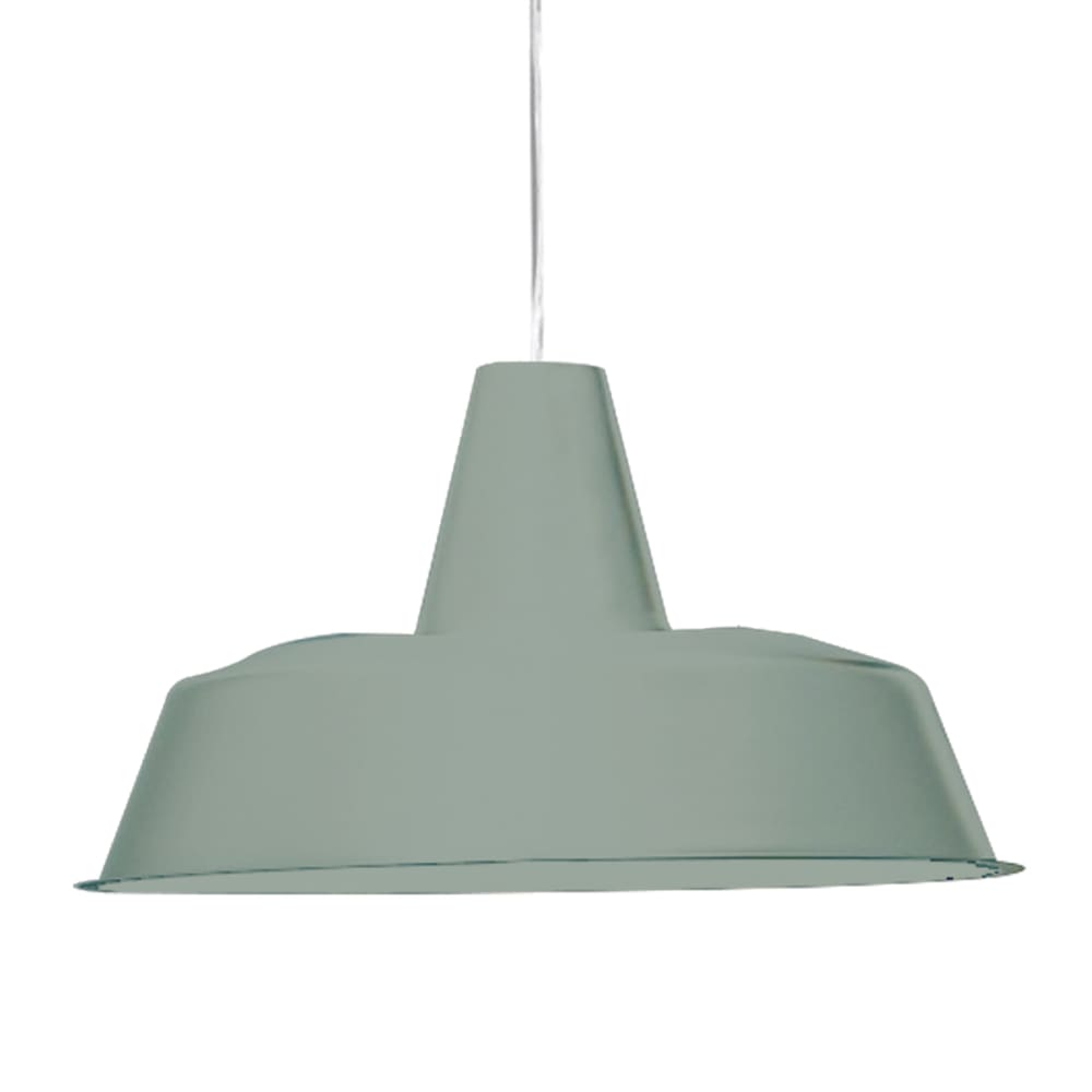 Suspension en métal vert