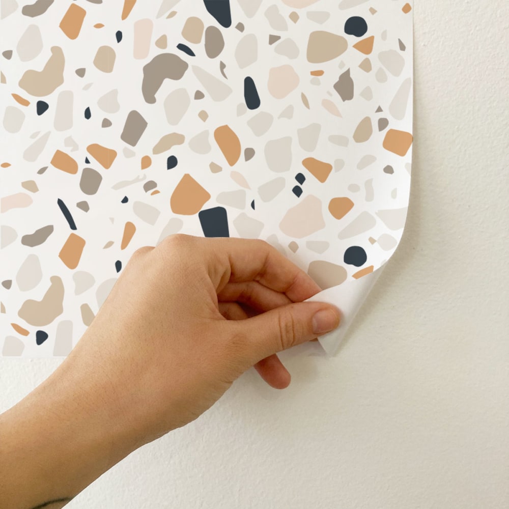 Papier peint vinyle adhésif mosaïque multicolor 50x300 cm — vue 4