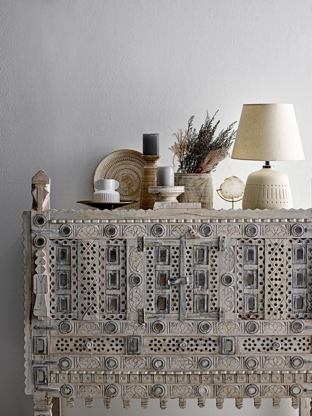 Bougeoir grès beige - Maisons du Monde