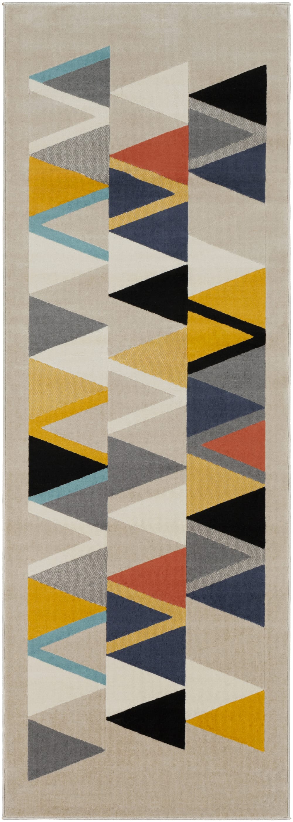 Tapis couloir scandinave - moderne
